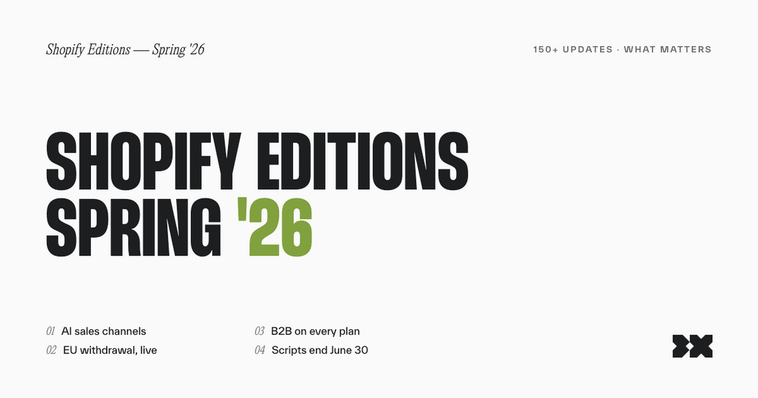 Shopify Sprint 26
